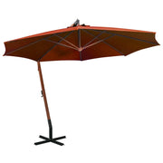 Ombrellone a sospensione con palo 3,5 x 2,9 m legno di abete arancione 02_0008721