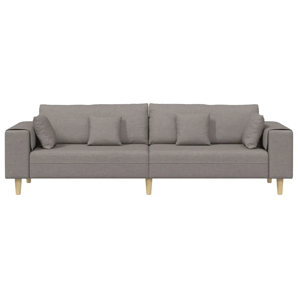 Divano in tessuto con cuscino Talpa 208 cm Tessuto