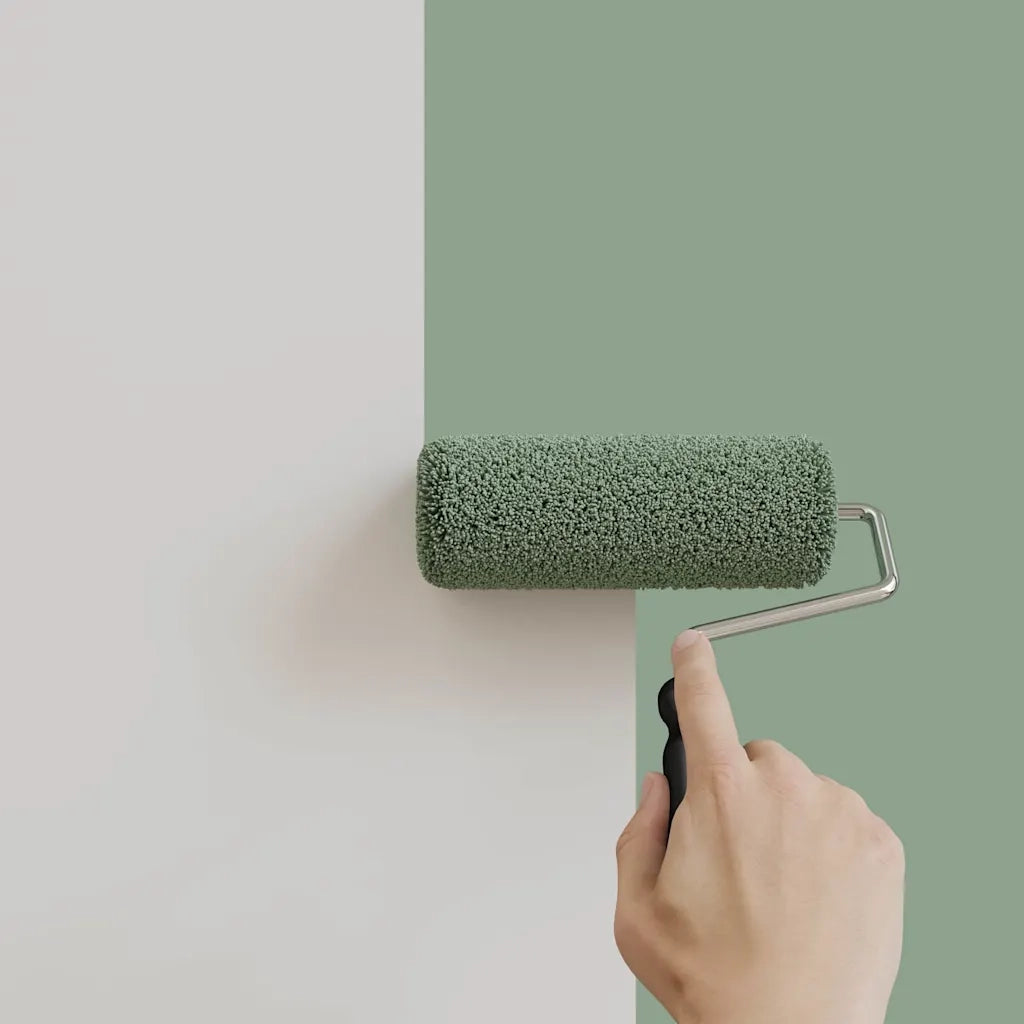 Pittura murale Verde 2,5 L Stampa da parete 4008524