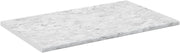 Top cucina R-Line, Bianco/marmo, 100 cm, adatto per il montaggio su mobili base e piani di lavoro