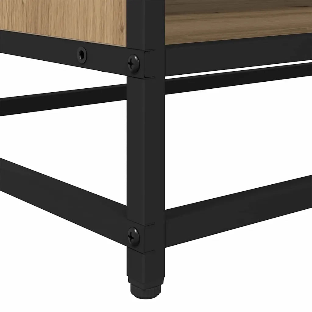 Unità TV Rovere artigianale 61 x 40 x 46 cm Legno multistrato 883576