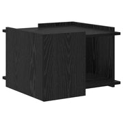 Tavolino da salotto | Tavolino da caff¨¨ | Tavolino da Soggiorno Rovere Nero 50,5 x 50 x 33 cm