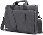 Tas da protezione 360° per laptop da 15,6 16 17,3 pollici con schiena portatile e tasca attaccata