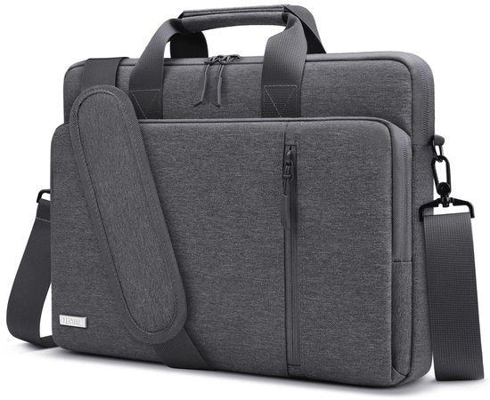Tas da protezione 360° per laptop da 15,6 16 17,3 pollici con schiena portatile e tasca attaccata