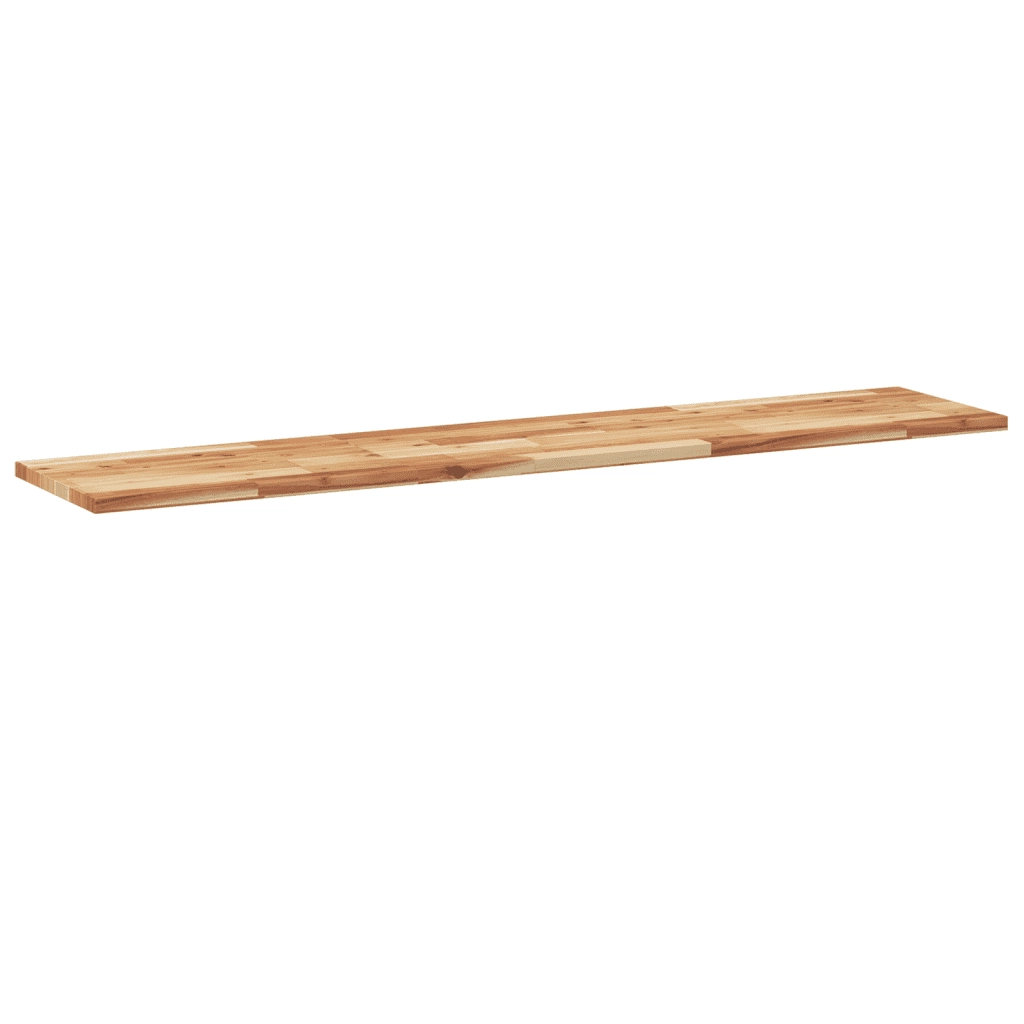 Mensole da Parete 4 pz 120x30x2 cm Legno Acacia Rifinito a Olio 3279542