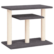Alberi per gatti con piattaforme scuro 62,5 cm grigio 02_0022796