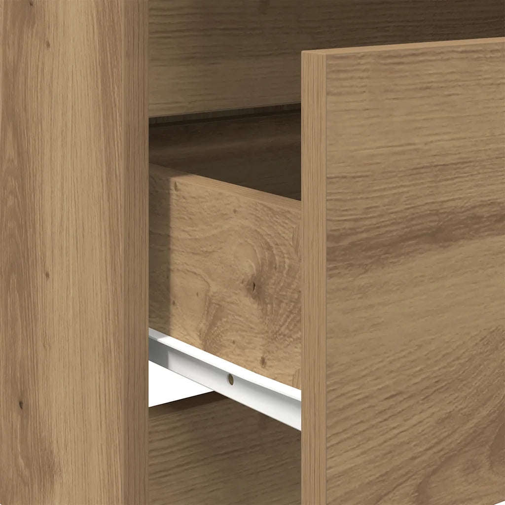 Credenza Rovere Artigianale 60x35x76 cm in Legno Multistrato 862492