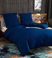 Set di coperte per letto - Microvezel coperta per letto 4 stagioni - Dimensioni 200 x 200 cm - Incluso 2 cuscini di copertura 80 x 80 cm