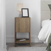Comodino Ema hitit noce con anta ribalta 30x30x55h