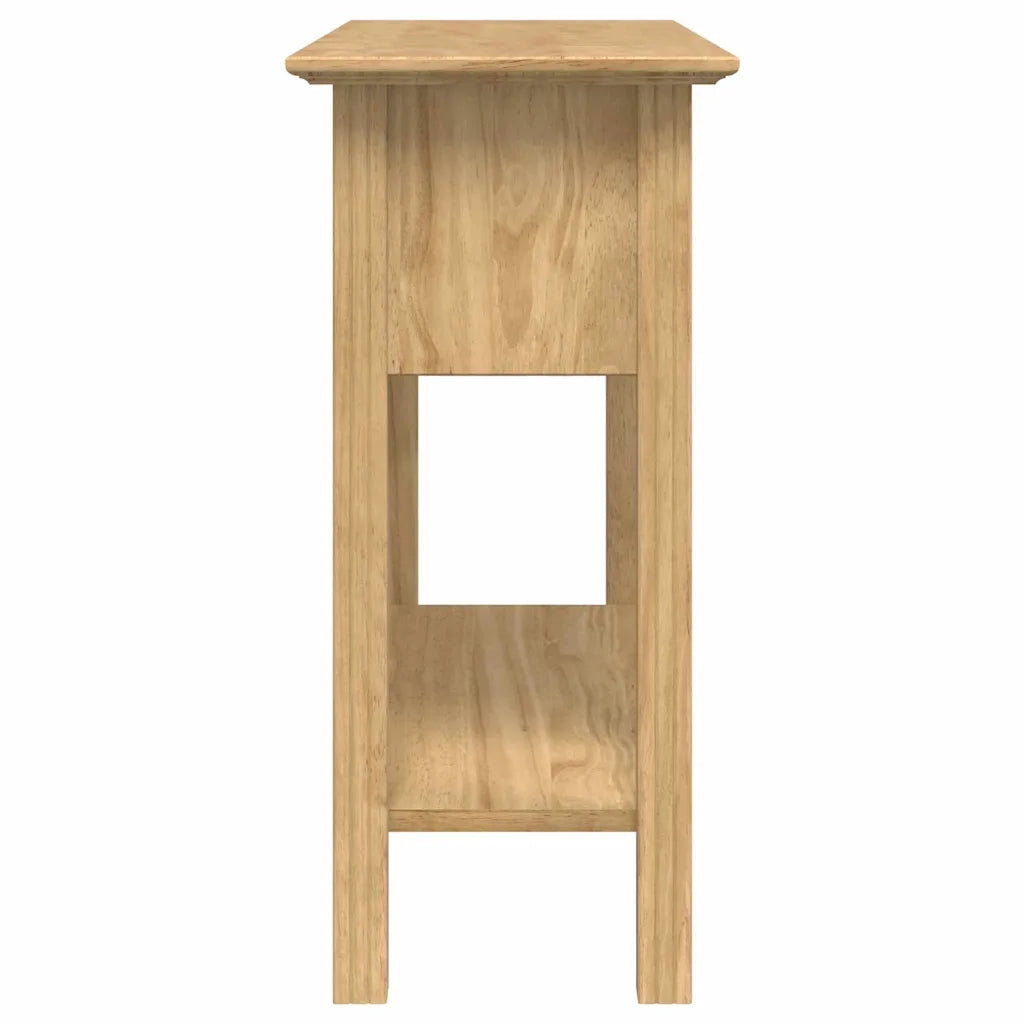 Tavolo consolle BODO Marrone miele 91 x 34.7 x 74 cm
