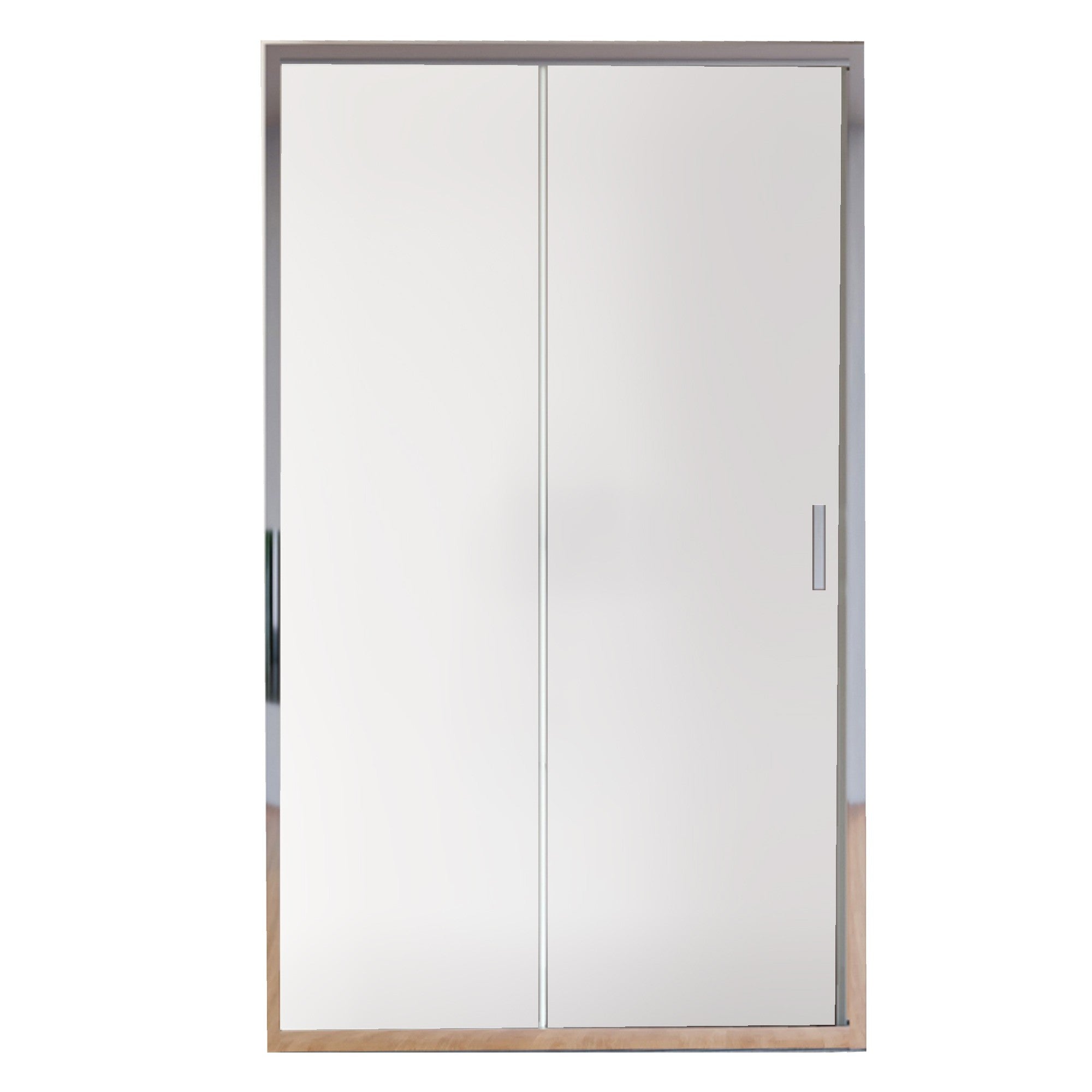 Porta Parete Doccia 142 cm 1 anta Scorrevole in Cristallo Opaco 6mm H195 Bonussi Tosca