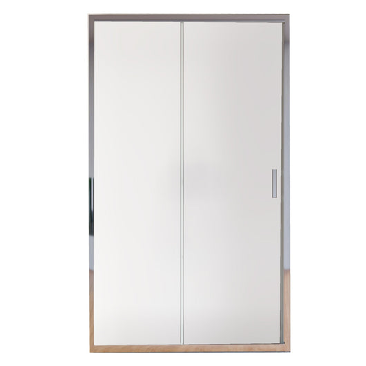 Porta Parete Doccia 102 cm 1 anta Scorrevole in Cristallo Opaco 6mm H195 Bonussi Tosca