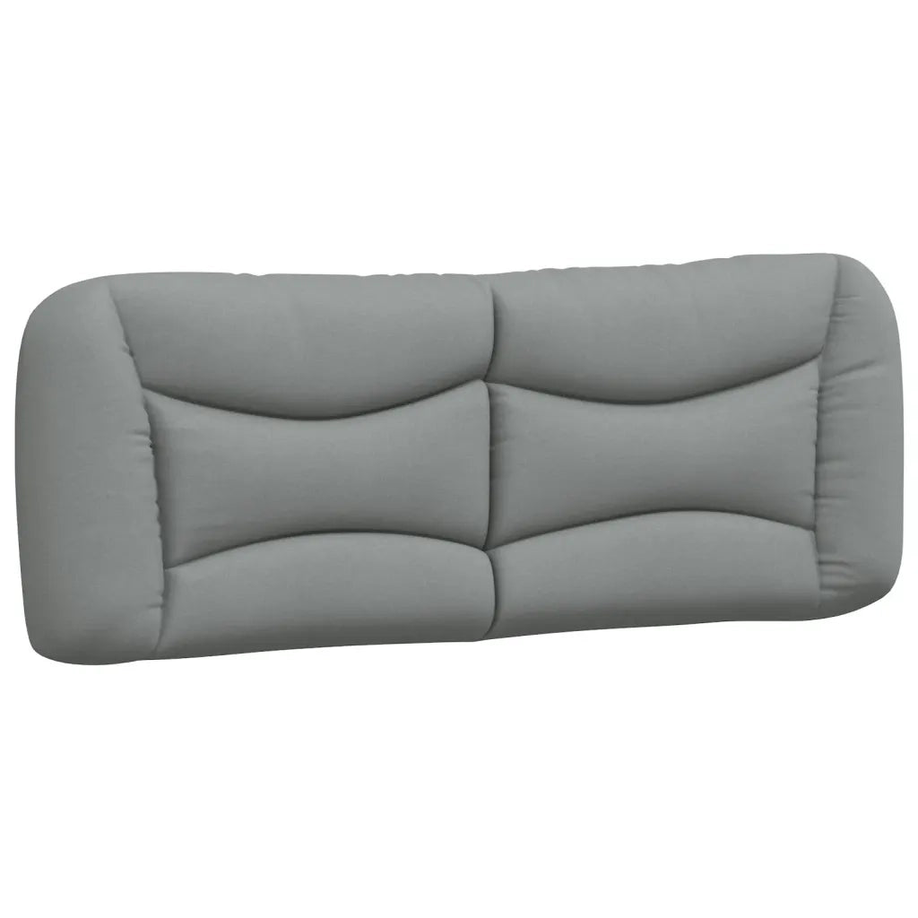 Cuscino Testiera Hvar Grigio Chiaro 140 cm in Tessuto CFW6067065