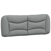 Cuscino Testiera Hvar Grigio Chiaro 140 cm in Tessuto CFW6067065