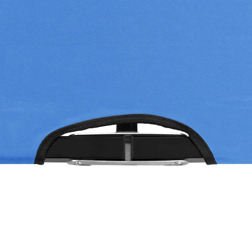 Lettino Prendisole Pieghevole per 2 Persone Blu in Acciaio cod mxl 62736