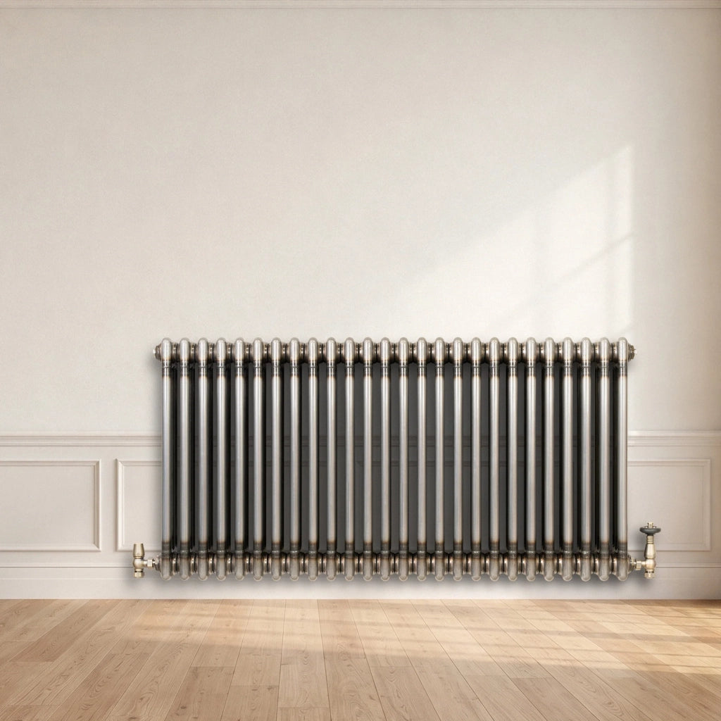 Radiatore 3 Colonne Orizzontale Metallo Grezzo 600x1190 mm