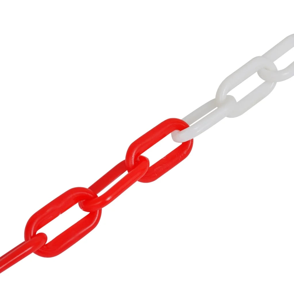 Catena di Sicurezza Traffico 30 m in Plastica Rosso e Biancocod mxl 107015