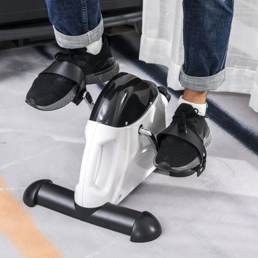 Mini cyclette da casa, compatta e portatile, ideale per allenamento e riabilitazione