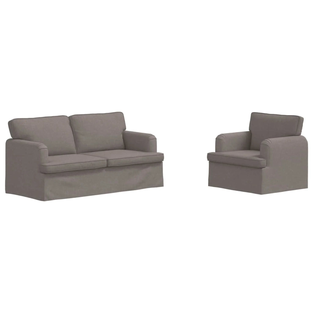 Set di divani 2 pcs Talpa 162 x 80 x 85 cm Tessuto