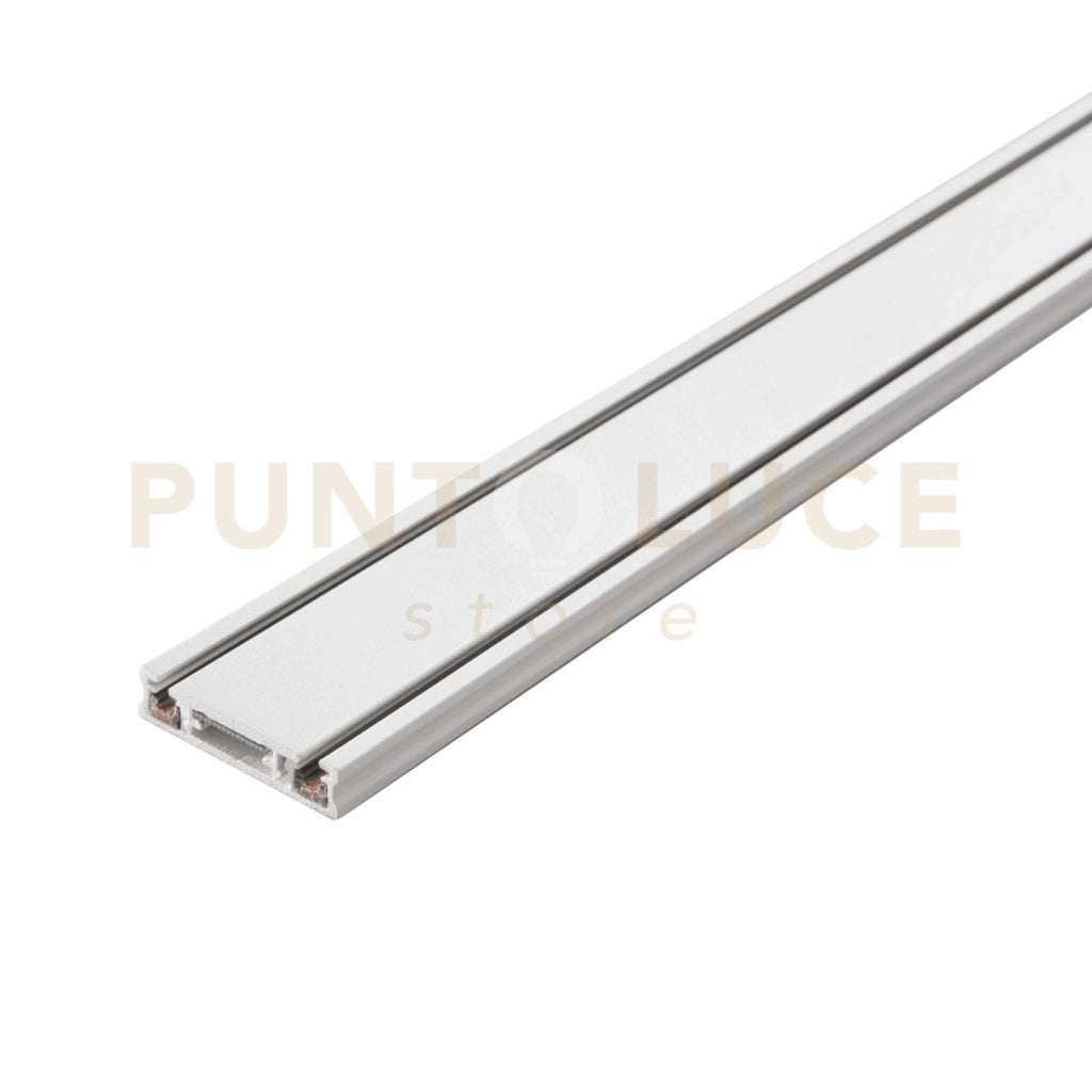 BINARIO BERNINI 48V BIANCO CON TAPPI INCLUSI 200CM
