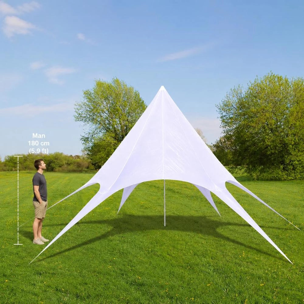 Garden Pavilion Hexagon Star 12m