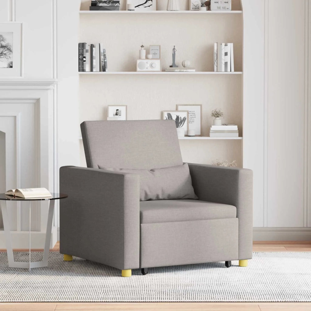 Divano letto | Sof¨¤ letto | Letto singolo estraibile singolo Talpa 90 x 165 x 87 cm Tessuto
