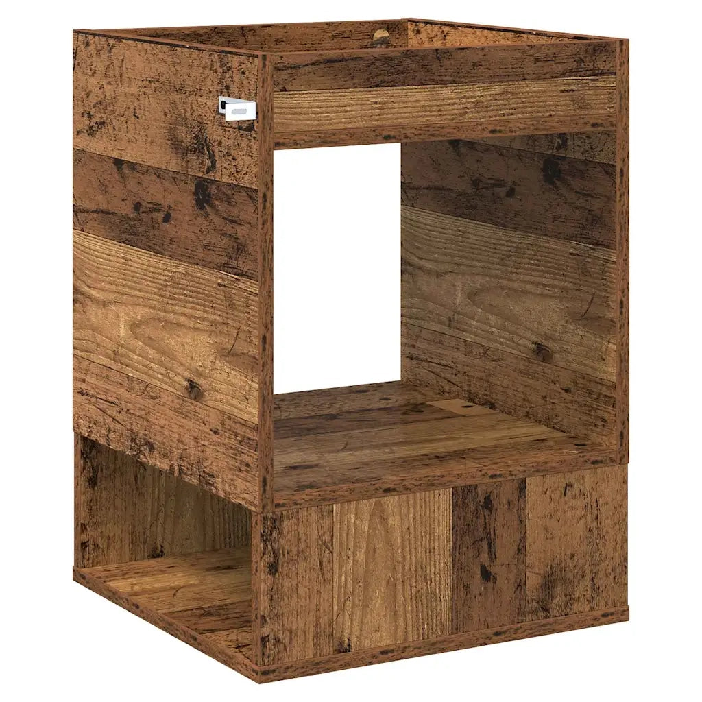 Tavolino 2 pcs Legno vecchio 40 x 40 x 56 cm Legno multistrato 890957