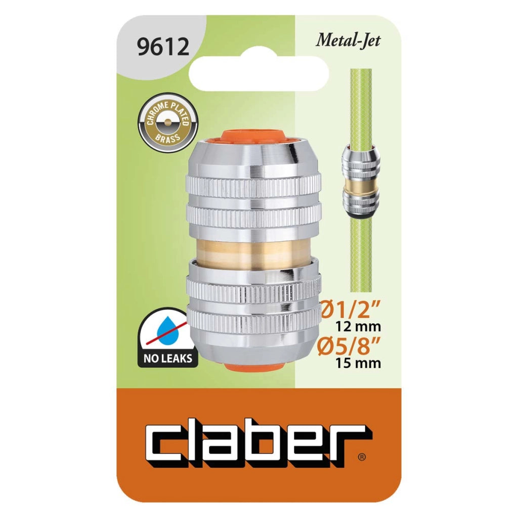 RACCORDO GIUNTATUBO RIPARATORE OTTONE CLABER  1/25/8 SELF 9612