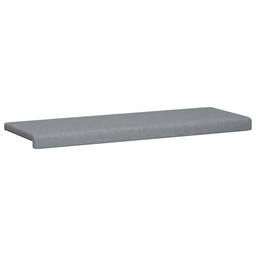 Cuscino per panchina Tessuto Grigio Chiaro Profondità 35 cm 42043316