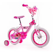 Bicicletta per Bambina 14” 2 Freni con Licenza Disney Princess Rosa