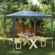 Gazebo Professionale 2,5x2,5 m Verde 90 g/mÂ²