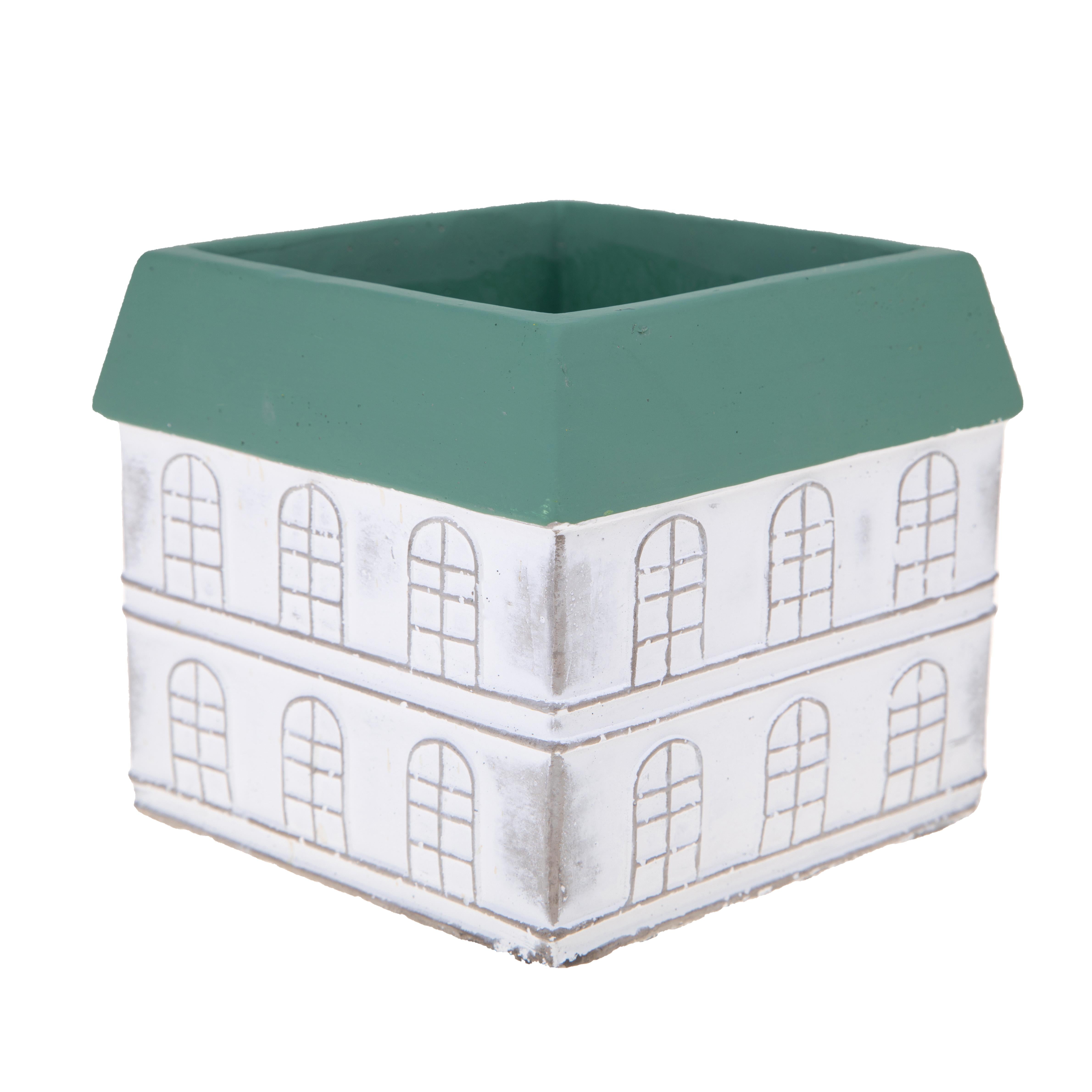 Set 2 Vasi Casette 16x16 H 14 cm