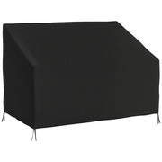 Funda per Banco da Giardino ¨C zephmum ¨C Grigio 140x84x56/94 cm