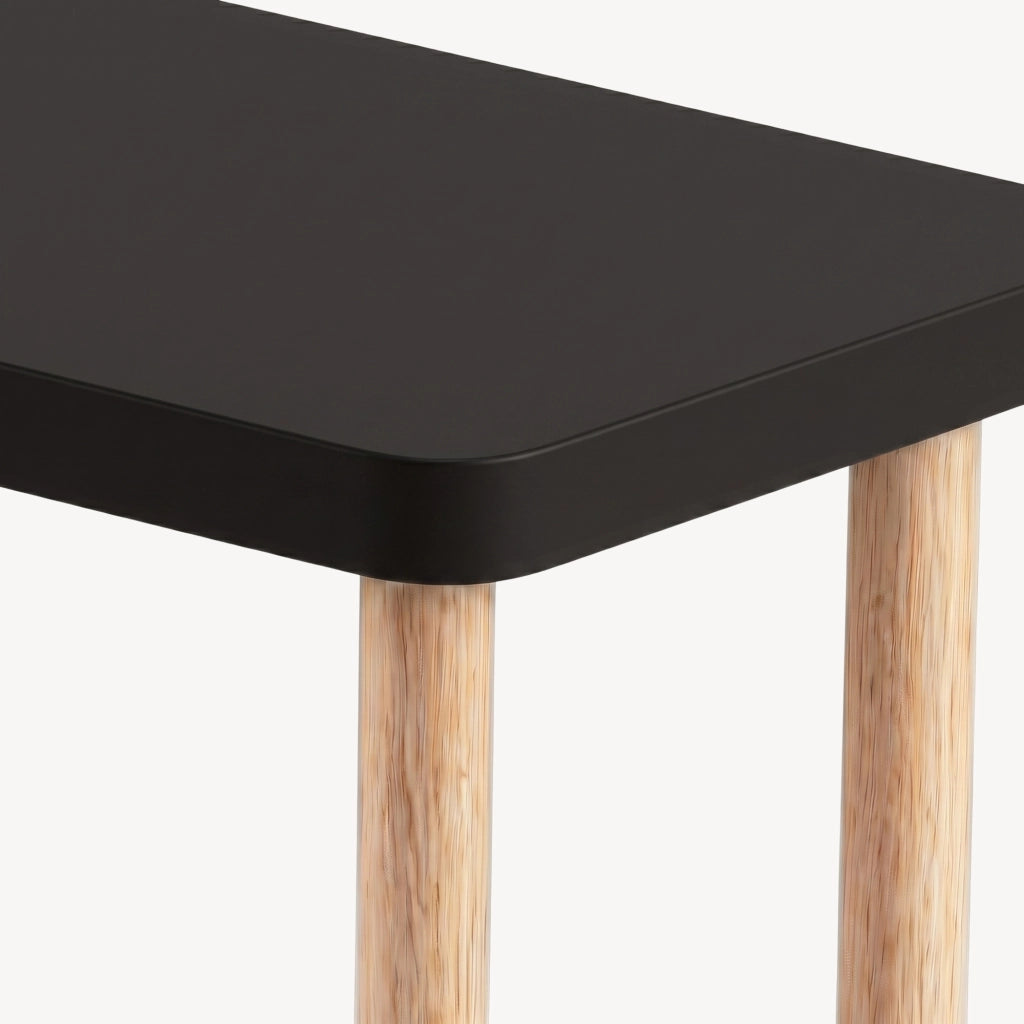 Scaffale da Terra Multiuso Nampernu a 3 Piani 62 x 40 x 18 cm - Nero [en.casa]