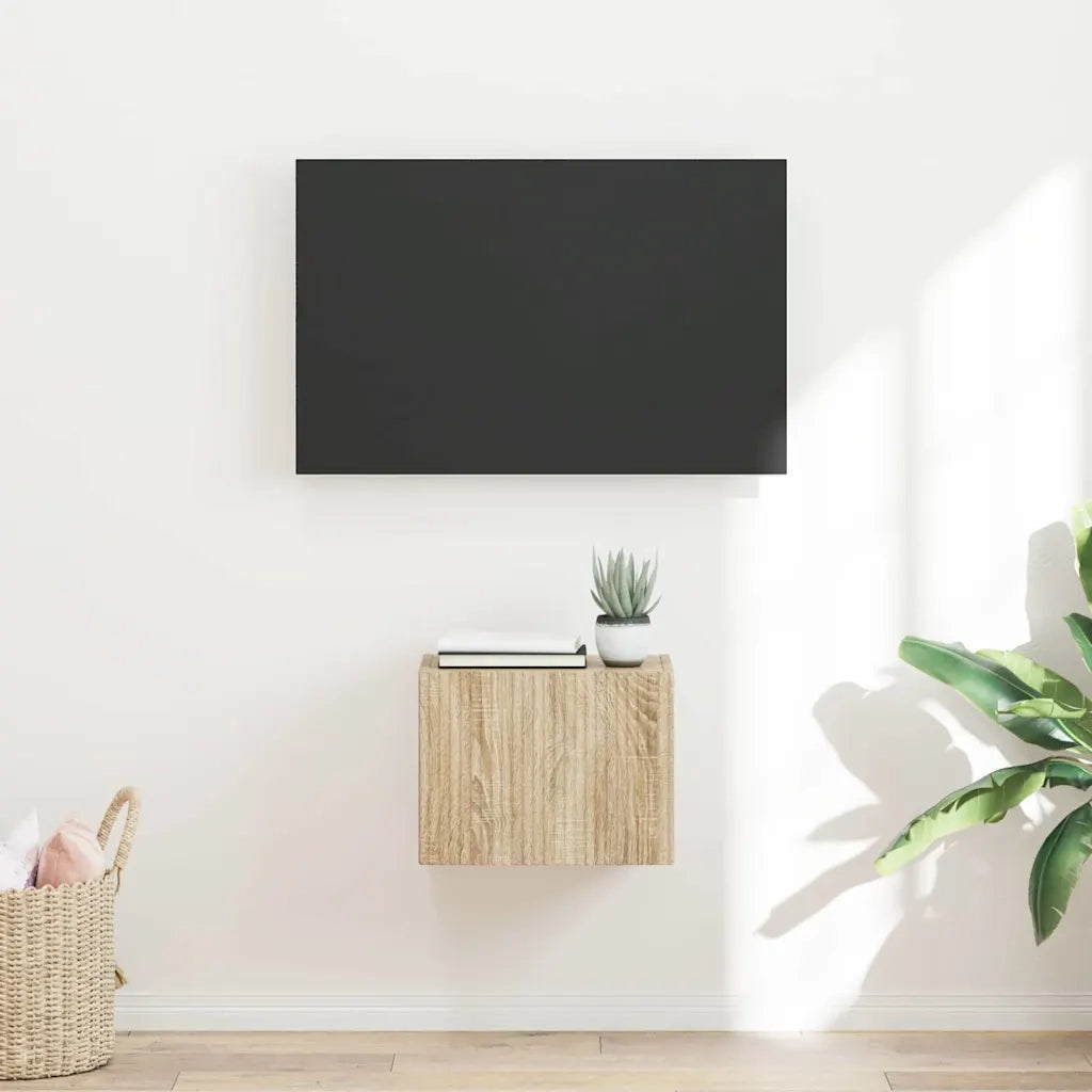 Mobile TV da parete Sonoma 39 x 31 x 29,5 cm Legno multistrato 892173