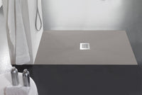 Piatto Doccia in Pietra 75x160 cm Bonussi Ardesia Stone Central Tortora