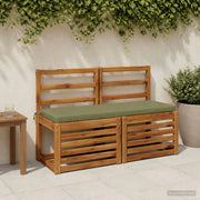 Cuscino per panchina SOEST 100% Poliestere Verde Oliva 948790