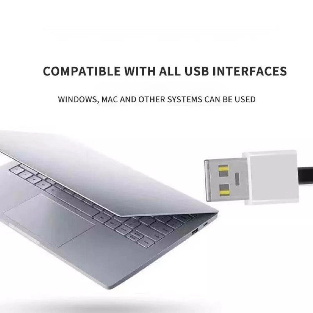Trade Shop - Hub Usb 3 Porte Usb3.0 + 1 Slot Micro Sd Portatile Dissipazione Del Calore Q-t89 -