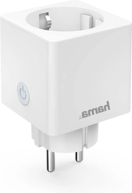 Contatore di consumo mini plug con misurazione del consumo - contatore wifi intelligente per controllo vocale e app - per uso con televisore, lampada da tavolo, ventilatore - 3680 W 16 A.