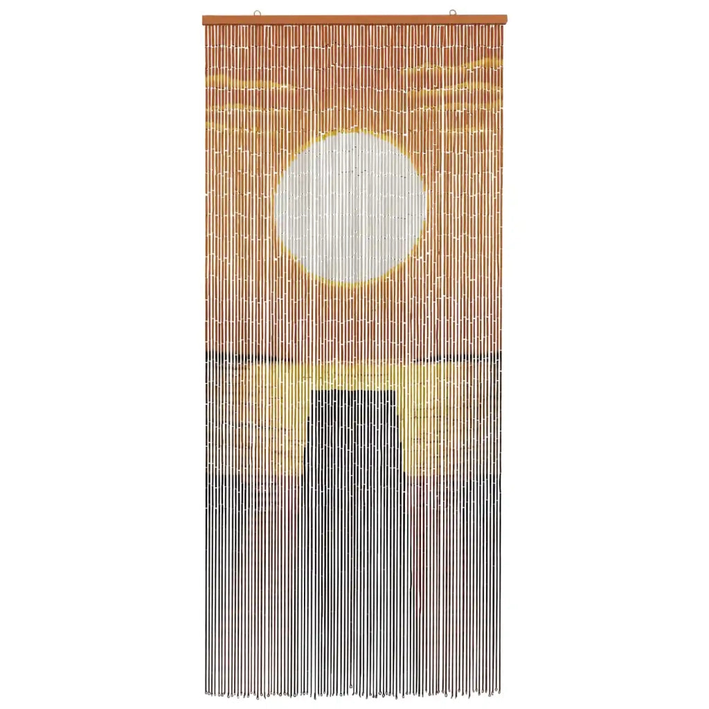 Tenda per Porta Antinsetti multicolore 200 x 90 cm Bambù