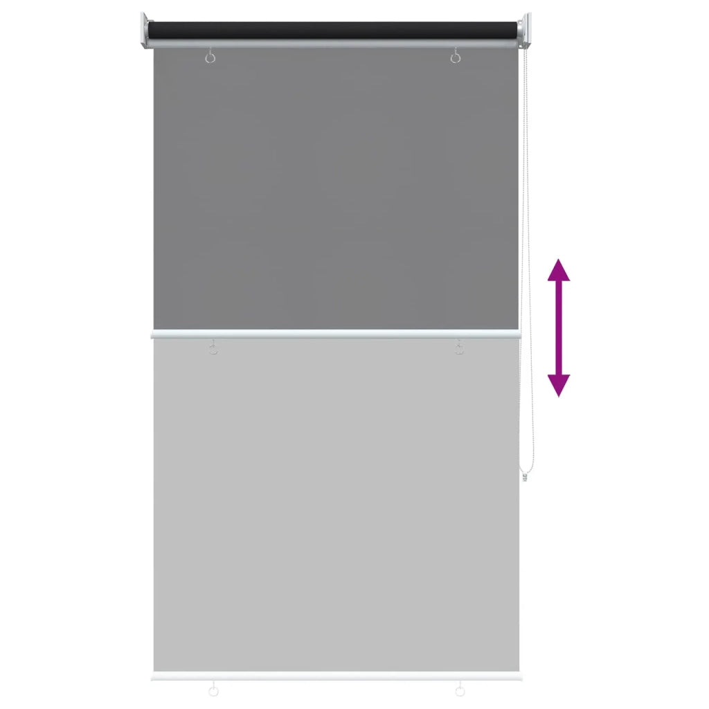 Voletta a rullo | Tenda a rullo con protezione UV Antracite 80 x 230 cm