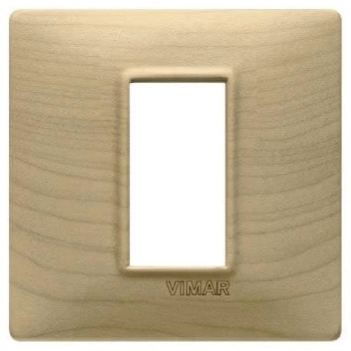 VIMAR PLANA - PLACCA 1M ACERO