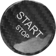 Pomello Start/Stop per Interruttore - Copertura - Adesivo in Fibra di Carbonio - Protezione contro la Polvere e le Scalfitture - Nero - Sostituzione per 408 308S 508 - Versione...