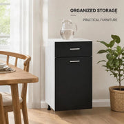 Drawer Unit Lyon Black 40x46x81.5 Cm Wood-based Material