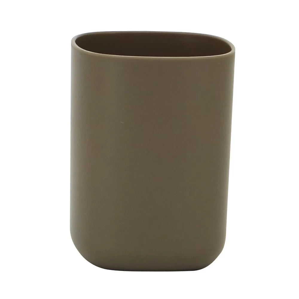 Porta spazzolini beige - serie kubik