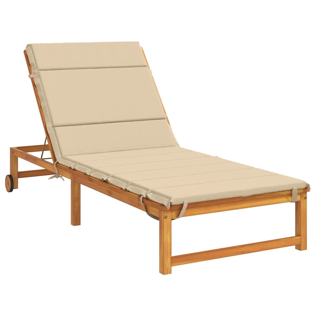 Cuscino per Lettino GEMERT 100% Poliestere Crema 948598