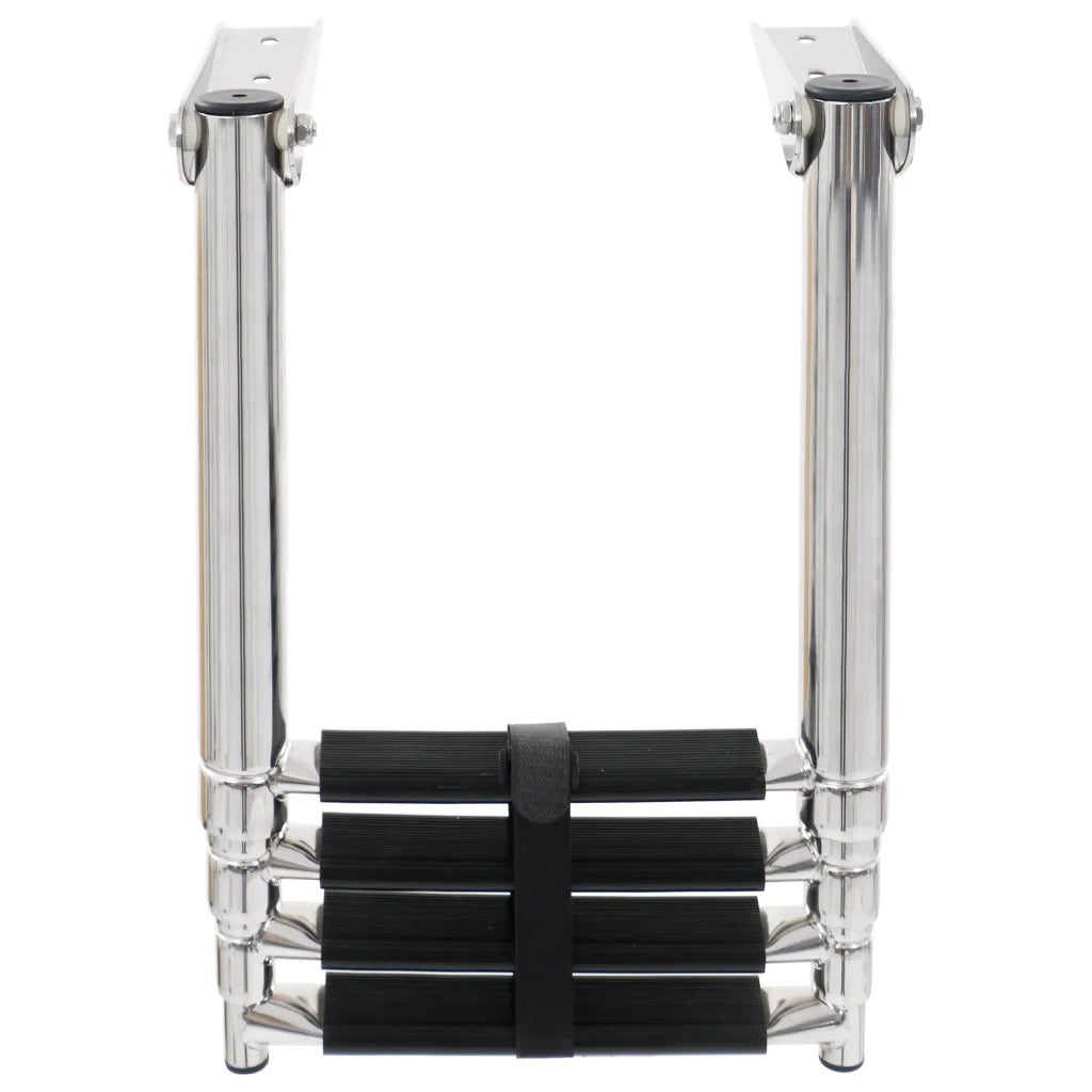 Scaletta di Imbarco Pieghevole a 4 Gradini in Acciaio Inox CFW2680941