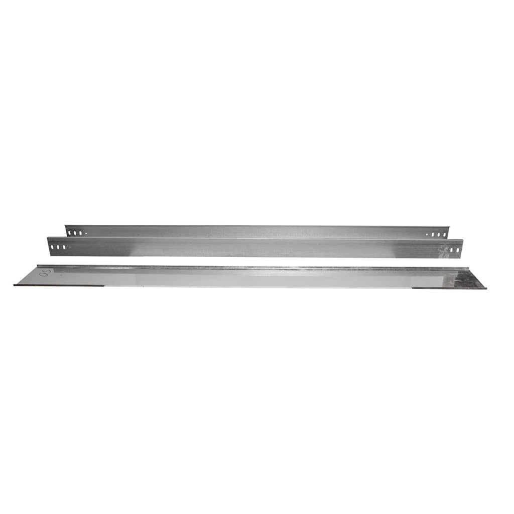 Grondaia metallica non forata, zincata 100x200x2000mm