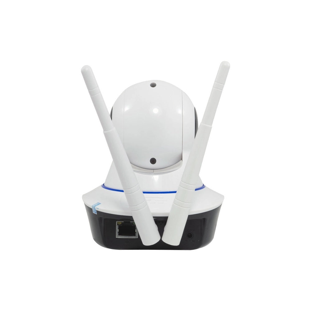 Trade Shop - Telecamera Ip Wi-fi Onvif Motorizzata Ir Led 2 Antenne Con Sensore Movimento -