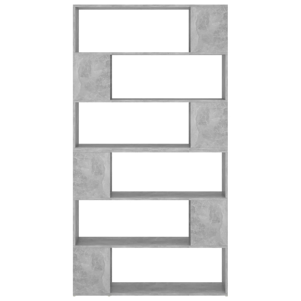 Libreria/Divisorio Stanza Grigio Cemento 100x24x188 cm 3082075